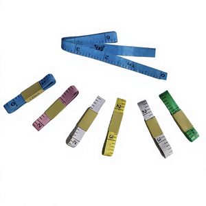 เทปวัดตัวแบบม้วนเก็บอัตโนมัติ สีสันสดใส 1.25 ม. เทปผ้าสองหน้า สำหรับงานเย็บผ้าและงานฝีมือ - Product Image 3