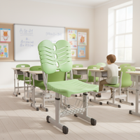 Chaise ergonomique en plastique au design moderne pour étudiants, réglable en hauteur, pliable, pour la maison, le bureau, la chambre et le salon