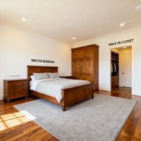 Conception architecturale de maison familiale américaine préfabriquée en bois avec plan de plain-pied moderne de 3 chambres et décoration
