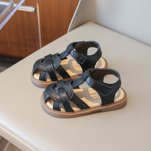 Nouvelles sandales de plage pour bébés, style princesse ajouré, décontractées, à semelle souple et anti-choc, pour l'été - Product Image 3