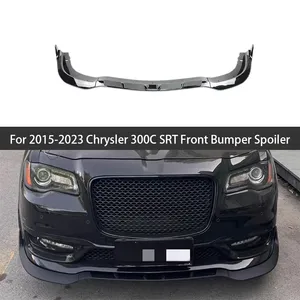 Pour <span class=keywords><strong>Chrysler</strong></span> <span class=keywords><strong>300C</strong></span> SRT 2015 2016 2017 2018 2019 2020 2021 <span class=keywords><strong>2022</strong></span> 2023 : Accessoires de garniture de lèvre de pare-chocs avant et séparateur de spoiler - Product Image 2