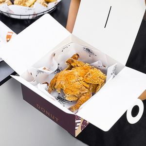 Eco-Friendly Food Grade PE Coated Greaseproof <b>Wrapping</b> <b>Paper</b> for Cake Bakery & Fast Food Customized Size Logo Printing Packaging - Product Image 3