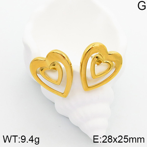 Boucles d'oreilles créoles torsadées en acier inoxydable à <span class=keywords><strong>double</strong></span> couche pour femmes pour les mariages et les fiançailles - Product Image 6