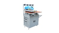 Audley Machine de transfert de chaleur pneumatique automatique Machines de presse à chaud pour t-shirt à ouverture automatique pour transfert de logo de vêtement