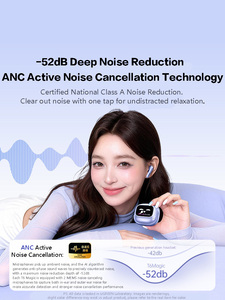 UGREEN HiTune T6 Magic WS211 หูฟังไร้สายแบบใส่ในหู TWS ตัดเสียงรบกวน ANC 52dB หน้าจอสัมผัส LCD สีสันสดใส เสียงคุณภาพสูงแบบ Hi-Res Lossless - Product Image 2