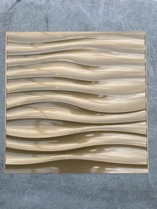Paneles de Pared de PVC de 50*50cm, Coloridos y con Textura, Precio Económico, Personalizados por UDK, Decoración de Paredes Interiores para Viviendas y Apartamentos - Product Image 4