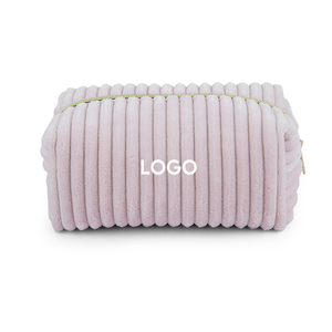 Bolsas de Cosméticos de Pana, Estuche de Almacenamiento, Bolsa de Maquillaje de Felpa con Cierre, Bolsa de Viaje para Cosméticos y Artículos de Belleza de Alta Calidad para Mujer - Product Image 1