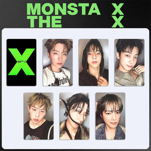 Set di 6 Carte LOMO Selfie dell'Album Nuovo di <span class=keywords><strong>MONSTA</strong></span> X, Kpop, con Shownu, Minhyuk, Hyungwon, Jooheon, Versione MS TARGET, Fotocard Lucide, Regalo per Fan - Product Image 5