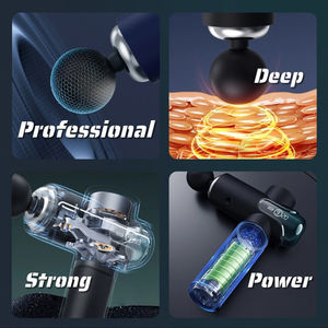 Masajeador de percusión de mano, pistola de masaje portátil para aliviar el dolor muscular, tejido profundo para espalda, cuello, cintura, alivio del dolor - Product Image 3