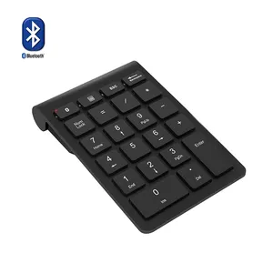22 Keys Multi-Function Bluetooth Number Pad Wireless Numeric Keypad Keyboard Extensions for Laptop/Desktop/PCs
