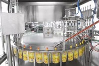 Machine de capsulage de remplissage de poche de bec de machine de Doypack de table rotatoire pour la machine de remplissage standard pasteurisée de nourriture de gelée de jus de lait