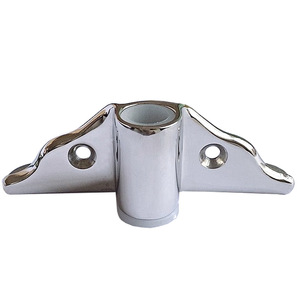 Support d'aviron en acier inoxydable pour bateau, type papillon, 3 x 1-3/4 x 1-7/16 pouces, pour réparation et remplacement de bateaux - Product Image 3