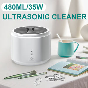 Nettoyeur ultrasonique UV Granbo, capacité du réservoir de 480 ml, pour prothèses dentaires, fil dentaire, gouttières de blanchiment, protège-dents, têtes de brosse à dents, bijoux - Product Image 2