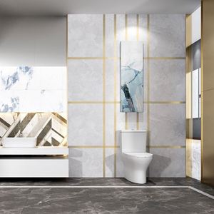 Cinta Adhesiva Decorativa 3D Dorada para Pared y Suelo, Reutilizable, para Decoración del Hogar y Sala de Estar - Product Image 2