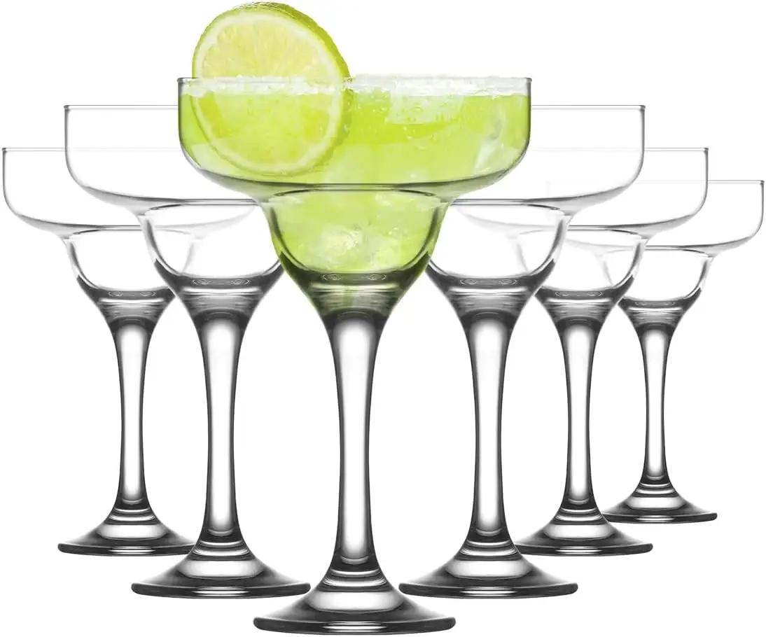 8 Oz Crystal Margarita Klassieke Cocktail Drinkglazen Voor Bevroren Dranken