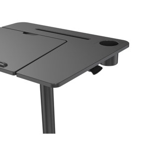 V-gắn kết Ergonomic khí mùa xuân Chiều cao có thể điều chỉnh di động máy tính xách tay bàn với Dual-Zone cố định + lật Máy tính để bàn 10kg/22lbs VM-FDS107F - Product Image 5