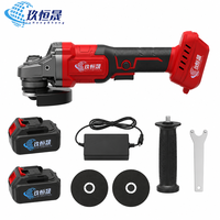 Fabricant professionnel de meuleuse d'angle industrielle sans fil 21V à batterie lithium haute performance avec interrupteur à gâchette pour bricolage