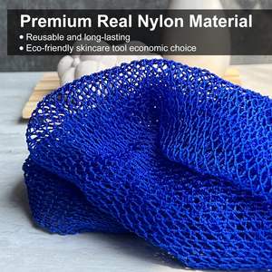 Afrikaanse Netspons Authentieke Afrikaanse Exfoliërende Netto Spons Exfoliërende Body Back Scrubber Voor Douche Sneldrogend En Hygiënisch - Product Image 4