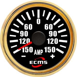 Compteur de courant du système électrique RV 52 mm 80A pour les conversions de yacht, de bateau et de voiture, y compris le capteur - Product Image 2