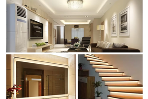 Tira de Luz LED FCOB Flexible sin Puntos, 12V 8mm 320LEDs/m, Alto CRI 90, Cinta LED COB 3000K/4000K/6000K, Iluminación Lineal para Decoración del Hogar - Product Image 6
