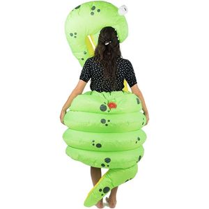 <span class=keywords><strong>Disfraz</strong></span> Inflable de <span class=keywords><strong>Serpiente</strong></span> Verde para <span class=keywords><strong>Halloween</strong></span>, <span class=keywords><strong>Disfraz</strong></span> de Mascota Inflable, Disfraces Inflables para Adultos y Niños, Cosplay - Product Image 3