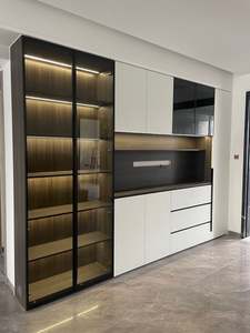 Customized Size Solid Wood Storage <b>Sideboard</b> Cabinet Environmental Protection Materials <b>for</b> Restaurant Furniture - Product Image 6