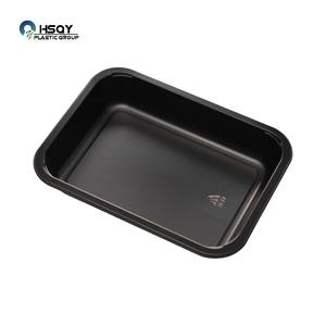 Contenedores de Alimentos Desechables Negros de CPET de 1 Compartimento, Aptos para <span class=keywords><strong>Horno</strong></span> y Microondas, Cajas Resistentes para Llevar - Product Image 6