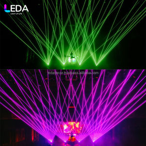 Leda เครื่องฉายแสงเลเซอร์ DMX แบบเต็มสีโปรเจคเตอร์แสง RGB แบบ5W 10W 15W ในร่ม - Product Image 1