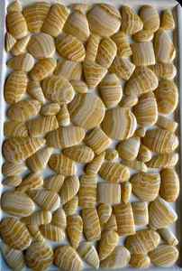 หินอัญมณีคริสตัลสีเหลืองทรงลูกปัดธรรมชาติทรง aragonite หลวมสีเหลืองสำหรับทำเครื่องประดับ-MOQ 100ชิ้น - Product Image 4