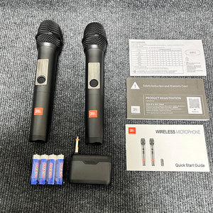 Sistema de Micrófono Inalámbrico Dual con <span class=keywords><strong>Tecnología</strong></span> UHF de Doble Canal, Un Transmisor y Dos Receptores para Uso en Escenarios y KTV - Product Image 2