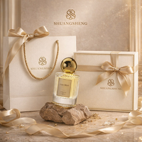 Flacons de parfum Atar de luxe 30ml 50ml, forme cylindrique, verre rayé, parfum classique, vaporisateur, flacons vides pour emballages de parfums