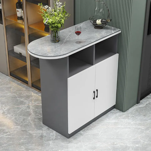 Bộ Quầy <span class=keywords><strong>Bar</strong></span>-1 Bàn <span class=keywords><strong>Bar</strong></span> Và <span class=keywords><strong>2</strong></span> Ghế Đẩu Bộ Quầy <span class=keywords><strong>Bar</strong></span> Ăn Sáng Nhà Bếp Gia Đình 3 Món Bộ Đồ Ăn Nội Thất - Product Image 5