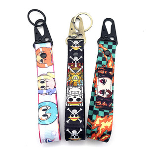YYX venta al por mayor diseño Logo <span class=keywords><strong>tela</strong></span> <span class=keywords><strong>llaveros</strong></span> poliéster cordón Anime tejido llavero con regalos promocionales <span class=keywords><strong>personalizados</strong></span> - Product Image 5