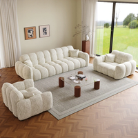 Canapé modulaire moderne en tissu chenille, canapé nuage de luxe, canapé droit pour salon