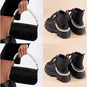 Cordon double chaîne en perles – Sangle anti-perte pour téléphone et bouteille d'eau, disponible en plusieurs couleurs pour un usage quotidien et un style tendance - Product Image 4
