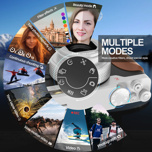 4k trọng lượng nhẹ máy quay 48mpbeginners dễ dàng retro phong cách nhỏ gọn 16X 56mp <span class=keywords><strong>Zoom</strong></span> máy ảnh kỹ thuật số cho thiếu niên - Product Image 3