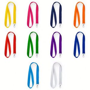 Wholesale Polyester Nylon <b>Phone</b> <b>Lanyard</b> Custom Print Logo Sublimation Neck <b>Strap</b> with Thumb Hook Clip - Product Image 1