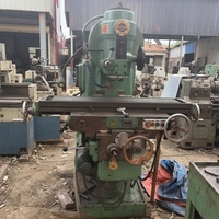 Machine de fraisage Haibo XA5032 d'occasion, broche conique BT50, machine de précision verticale pour métaux, capacité de travail moyenne