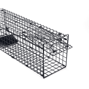 Piège à animaux vivants commercial <span class=keywords><strong>pour</strong></span> rats et souris, <span class=keywords><strong>cage</strong></span> en fil métallique réutilisable, fabricant OEM ODM - Product Image 1