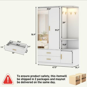 Venta al por mayor muebles de dormitorio moderno <span class=keywords><strong>armario</strong></span> de almacenamiento de ropa puertas de 4 hojas blanco PVC laminado <span class=keywords><strong>armario</strong></span> de madera con <span class=keywords><strong>espejo</strong></span> - Product Image 6
