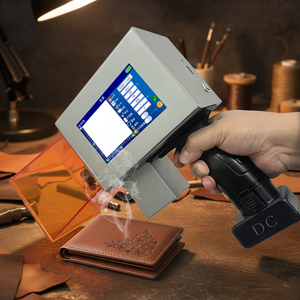 Machine de marquage laser industrielle portable mini 10W 100mm*100mm pour métal, pneus et tous matériaux - Product Image 1