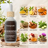 Gouttes liquides nutritionnelles au complexe de berbérine et cannelle de Ceylan pour la perte de poids et la santé intestinale – Vente en gros