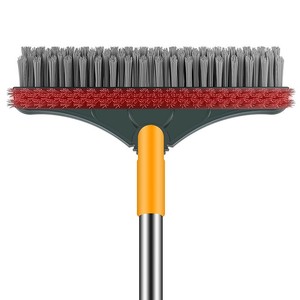Cepillo de limpieza de inodoro de acero inoxidable XL multifuncional con <span class=keywords><strong>mango</strong></span> largo <span class=keywords><strong>estropajo</strong></span> de esquina de piso de cocina para uso de huecos - Product Image 2