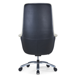 Sedia da ufficio stile Boss in pelle Hawaii ampia morbida e confortevole poggiatesta integrato sedile e schienale 134 ° con estrema inclinazione all'indietro - Product Image 2