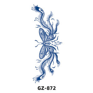 <span class=keywords><strong>Tatuaje</strong></span> Temporal <span class=keywords><strong>de</strong></span> Larga Duración con Diseño <span class=keywords><strong>de</strong></span> Flor <span class=keywords><strong>en</strong></span> <span class=keywords><strong>la</strong></span> <span class=keywords><strong>Espalda</strong></span> Baja para <span class=keywords><strong>Mujer</strong></span>, Orgánico, Semipermanente - Product Image 4