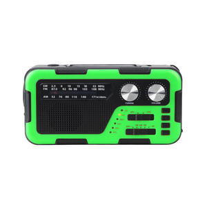 Solar-Powered NOAA Emergency Radio, AM/FM/SW with Hand Crank & Power Bank - Product Image 6