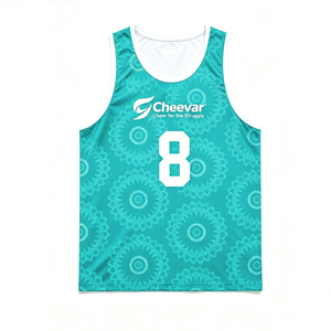 Débardeurs de volley-ball de plage pour hommes, légers, en sublimation - Product Image 4