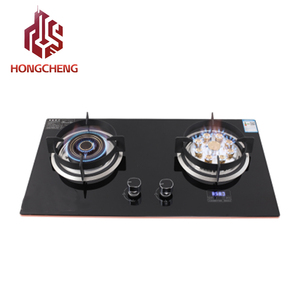 Hiện đại Rose Gold Glass gas đung với đánh lửa điện tử đúng hẹn giờ thiết bị nhà bếp có sẵn cho bán buôn - Product Image 1