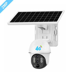 Caméra IP de sécurité CCTV sans fil pour carte SIM 4G avec zoom 10x alimenté par énergie solaire et connectivité Wi-Fi - Product Image 3