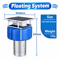 Système flottant de surveillance de la qualité de l'eau LoRaWAN, capteur multiparamètres de la qualité de l'eau, moniteur en ligne tout-en-un pour le traitement des eaux usées